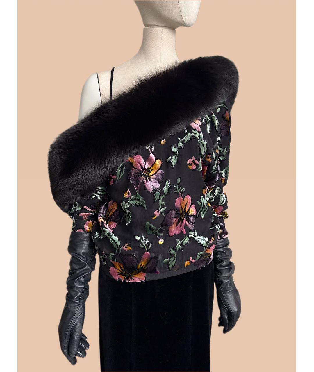 CHRISTIAN DIOR Мульти шелковый жакет/пиджак, фото 6