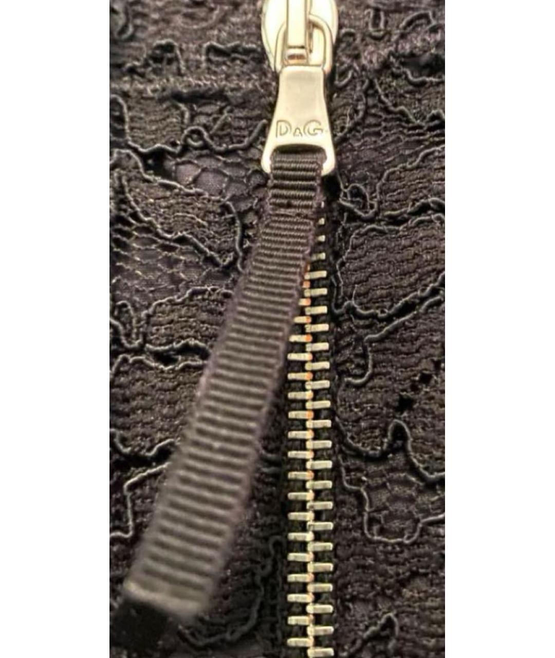 DOLCE&GABBANA Черный костюм с юбками, фото 4