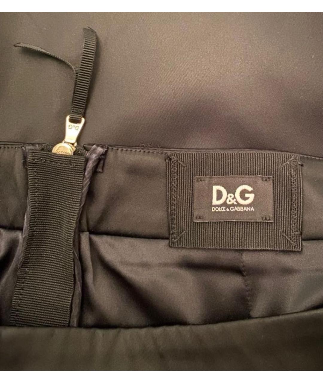 DOLCE&GABBANA Черный костюм с юбками, фото 8