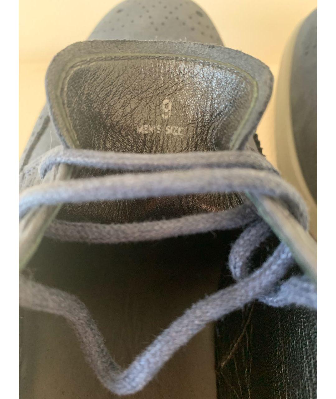 HOGAN Темно-синие нубуковые туфли, фото 7