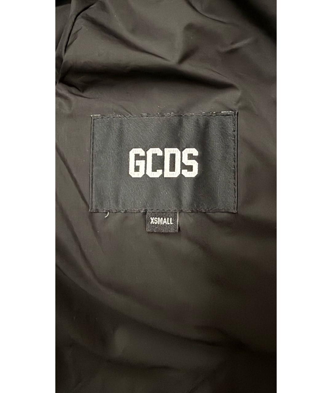 GCDS Черный пуховик, фото 4