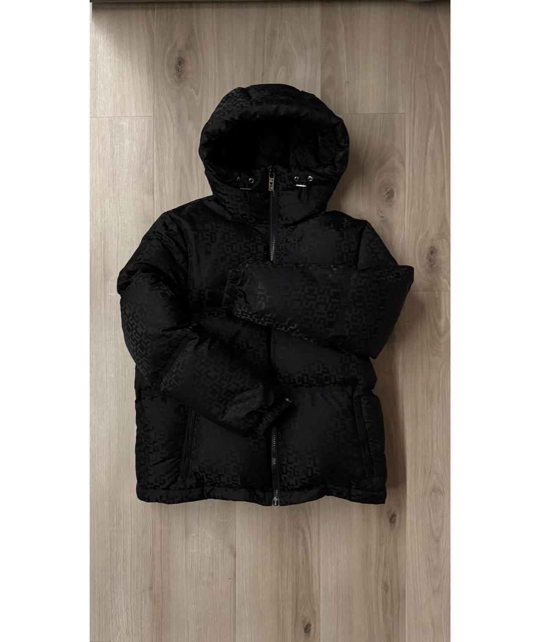 GCDS Черный пуховик, фото 2