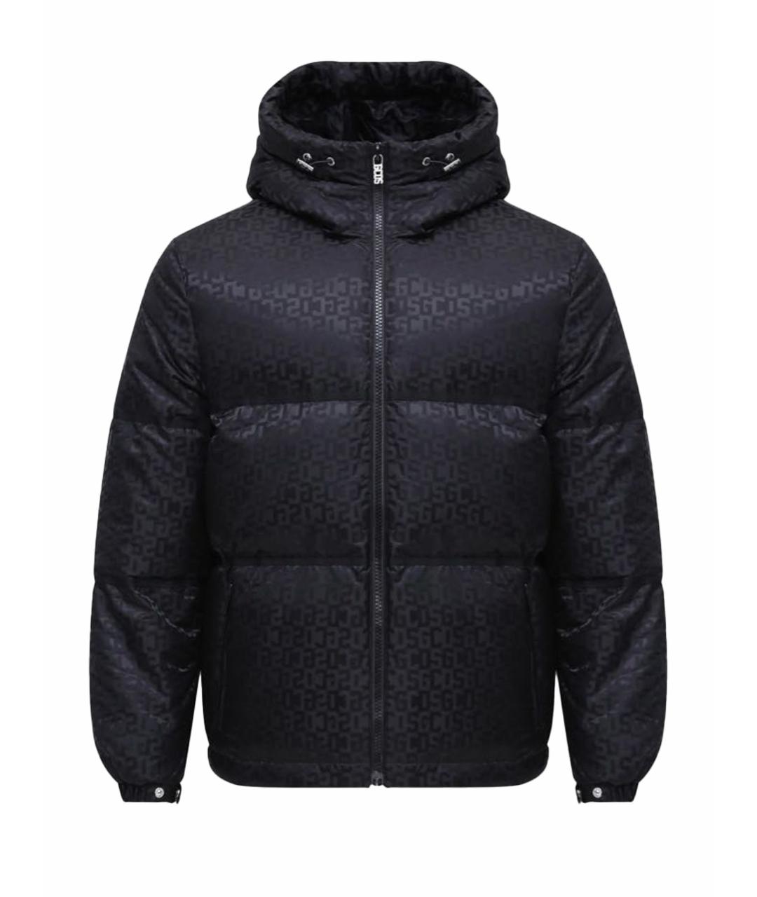 GCDS Черный пуховик, фото 1