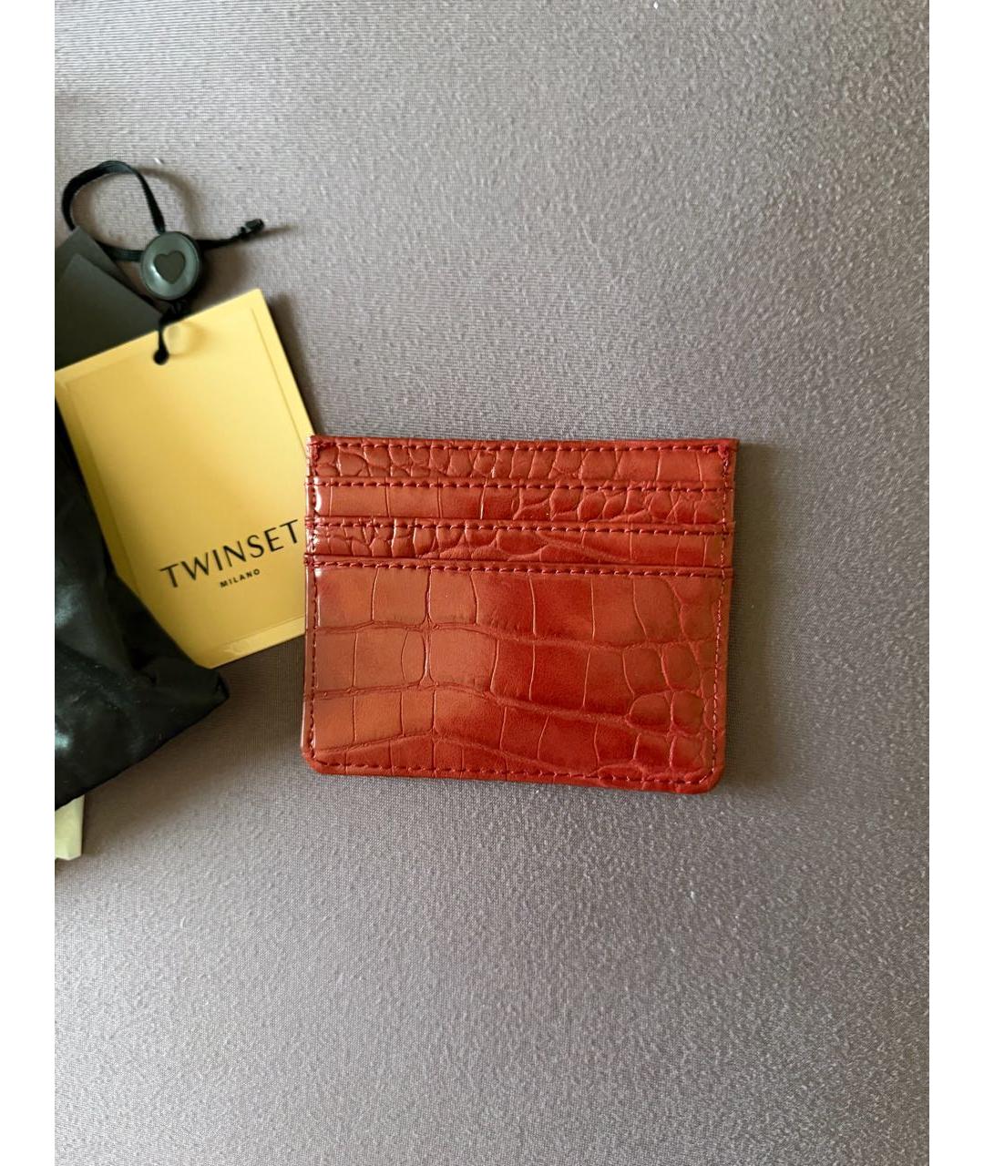 TWIN-SET Красный кардхолдер, фото 4