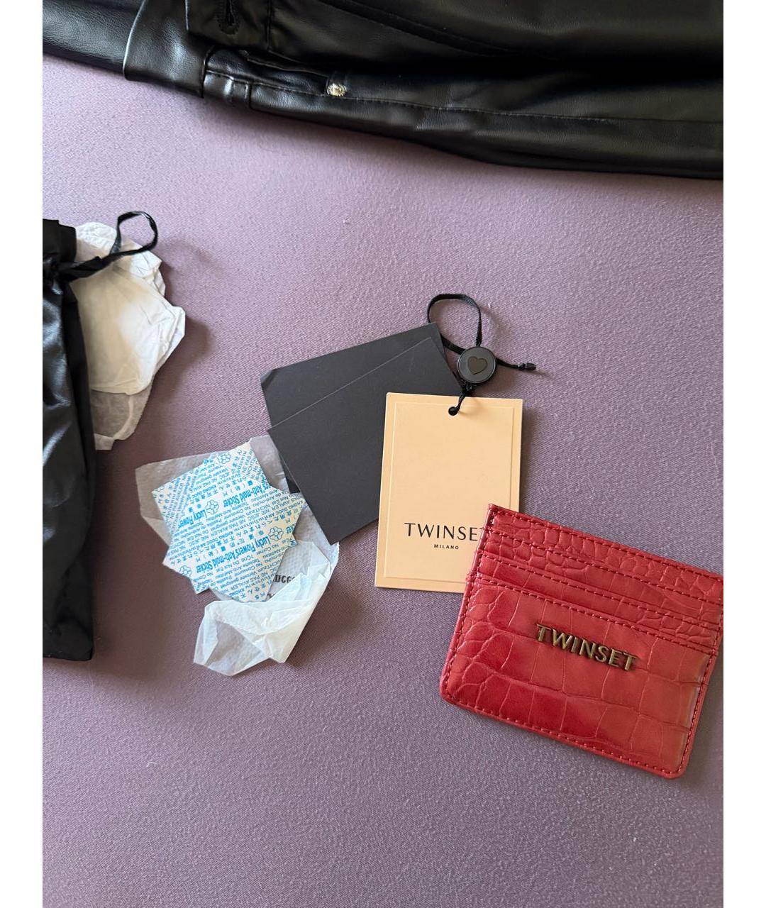TWIN-SET Красный кардхолдер, фото 6