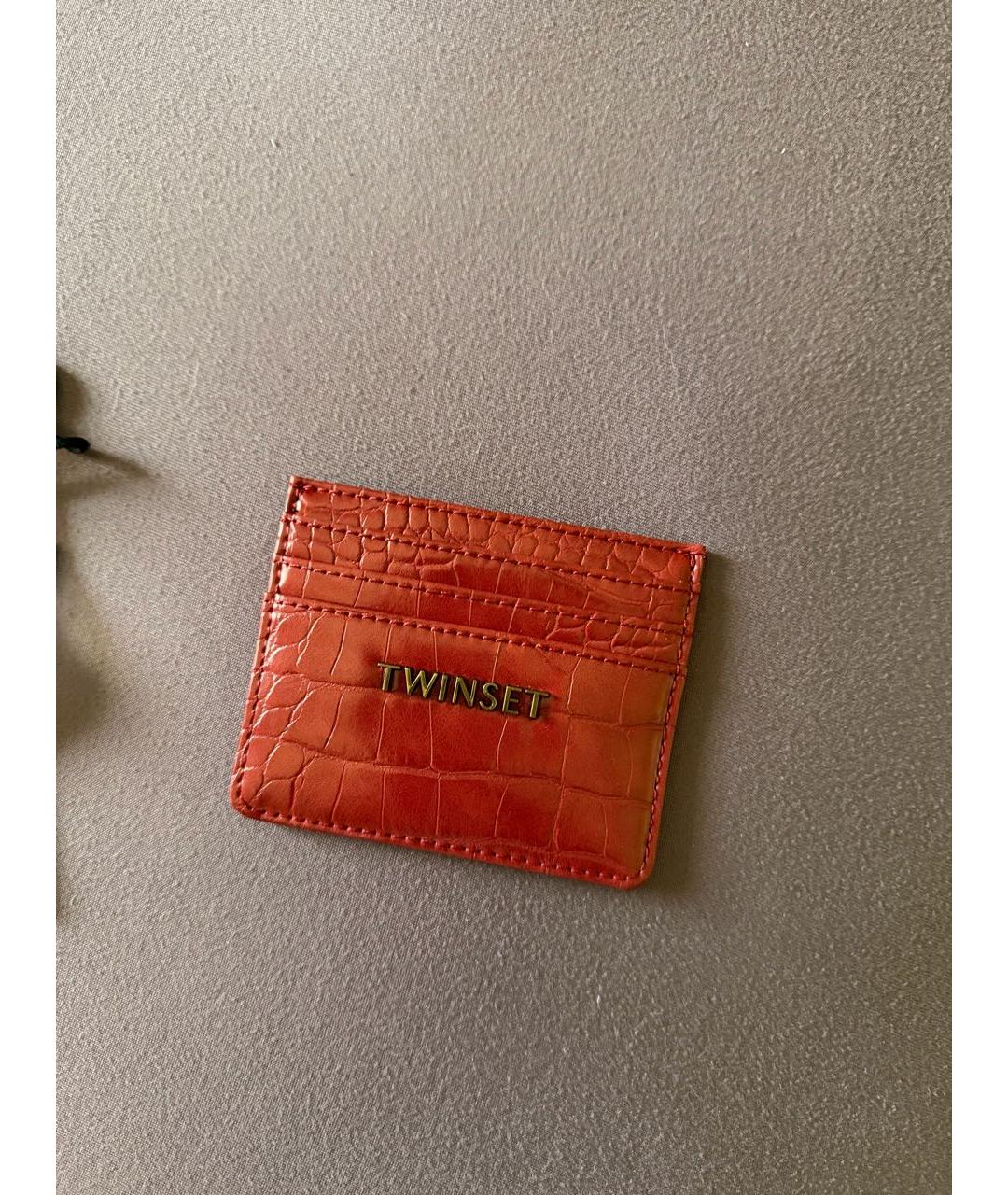 TWIN-SET Красный кардхолдер, фото 9