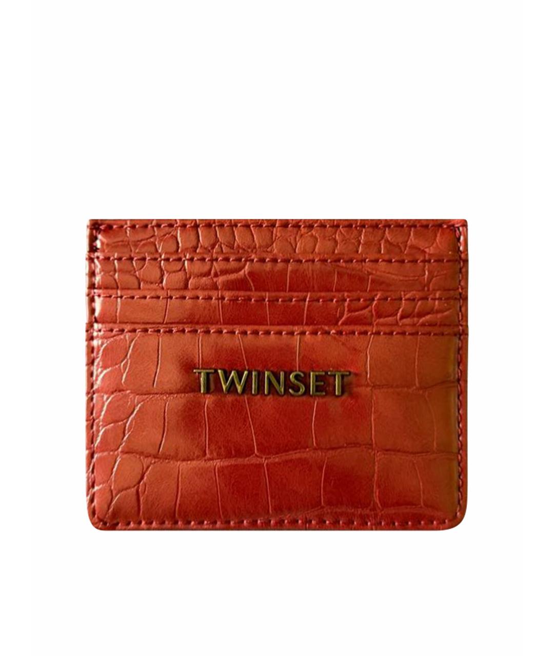 TWIN-SET Красный кардхолдер, фото 1