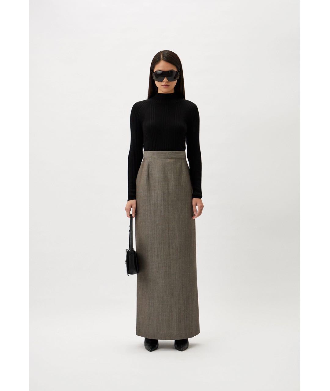 ALBERTA FERRETTI Черная шерстяная водолазка, фото 3