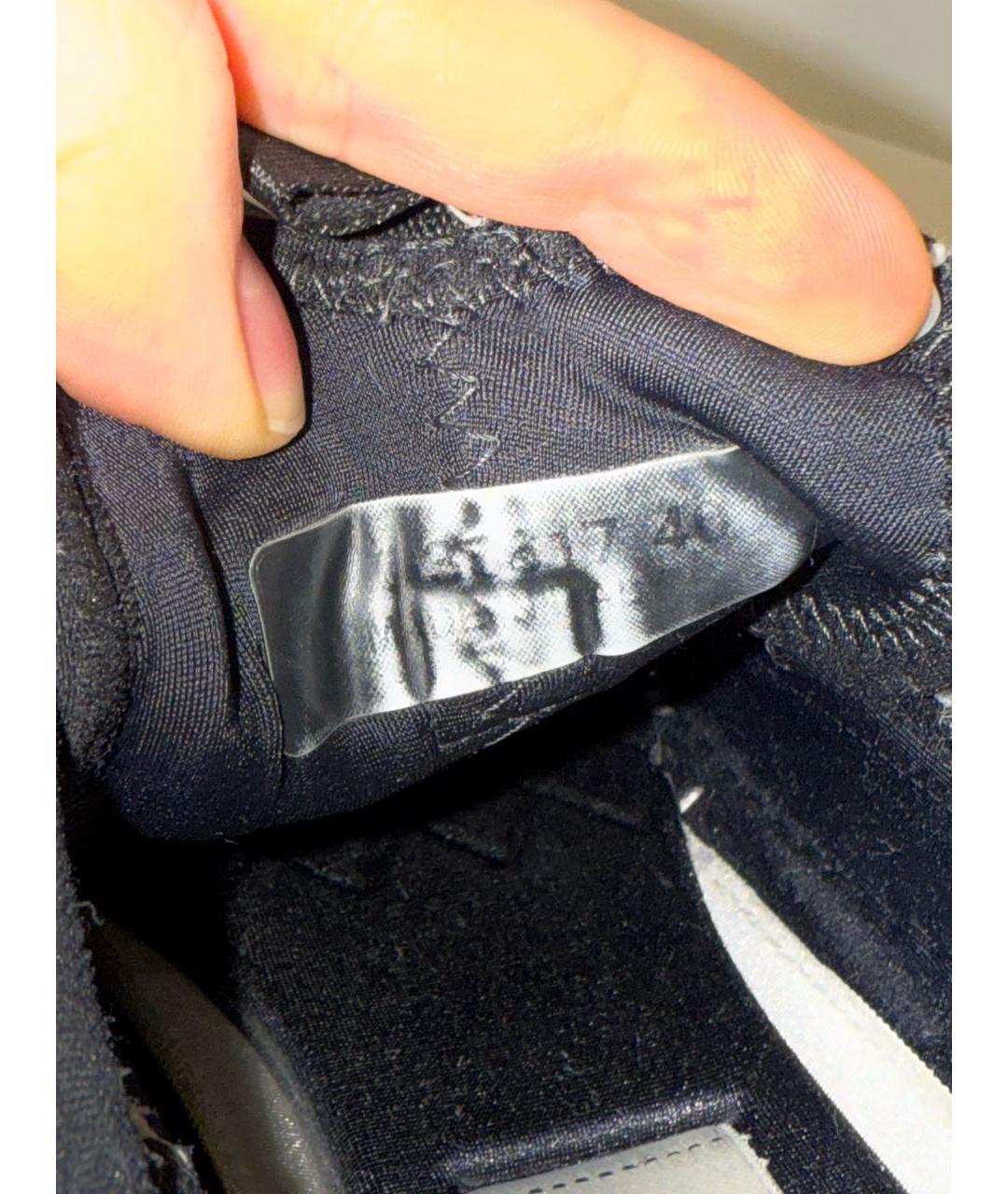 CHANEL Черные текстильные кроссовки, фото 8