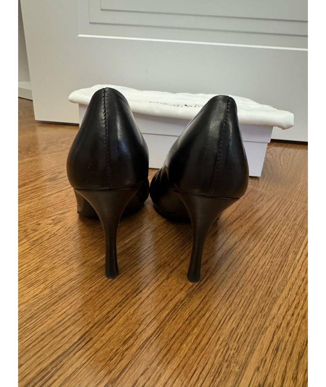 FURLA Черные кожаные туфли, фото 3