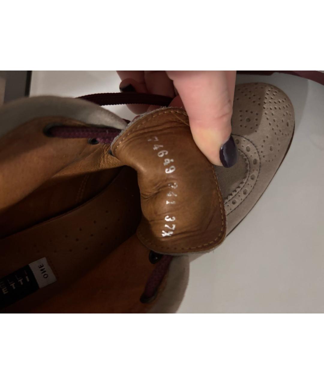 FRATELLI ROSSETTI Серые замшевые ботинки, фото 5