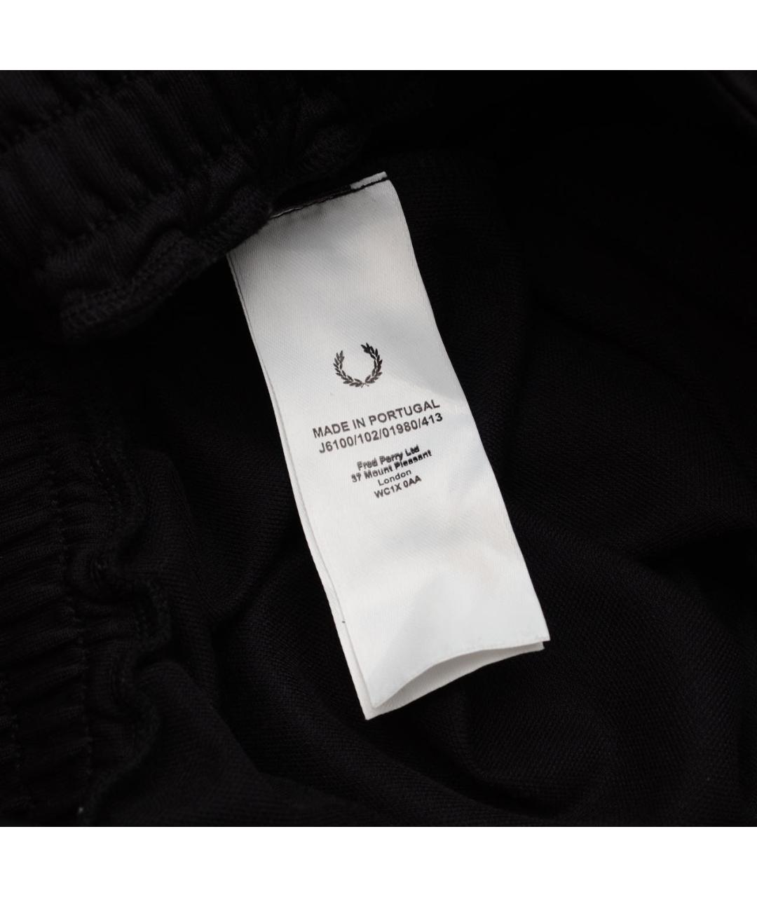 FRED Черная полиэстеровая спортивная куртка, фото 7