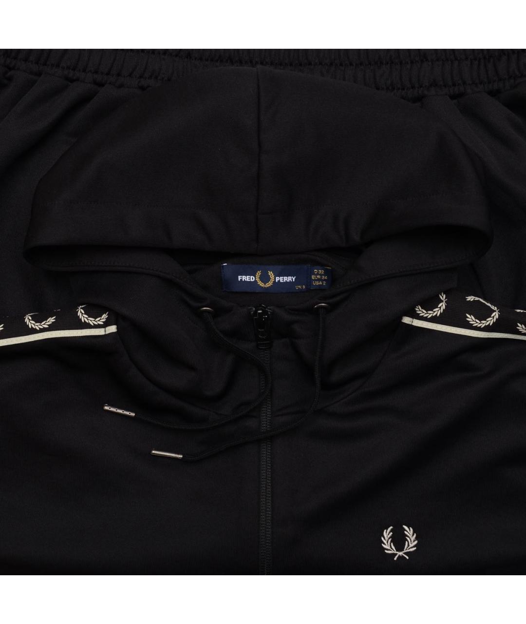 FRED Черная полиэстеровая спортивная куртка, фото 3