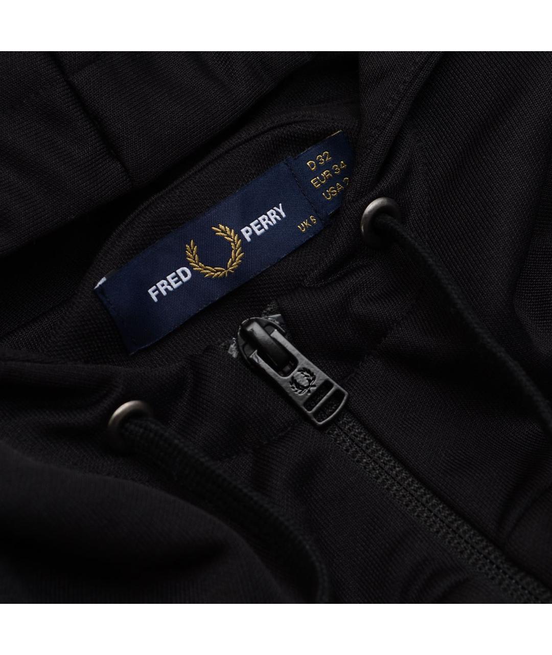 FRED Черная полиэстеровая спортивная куртка, фото 4