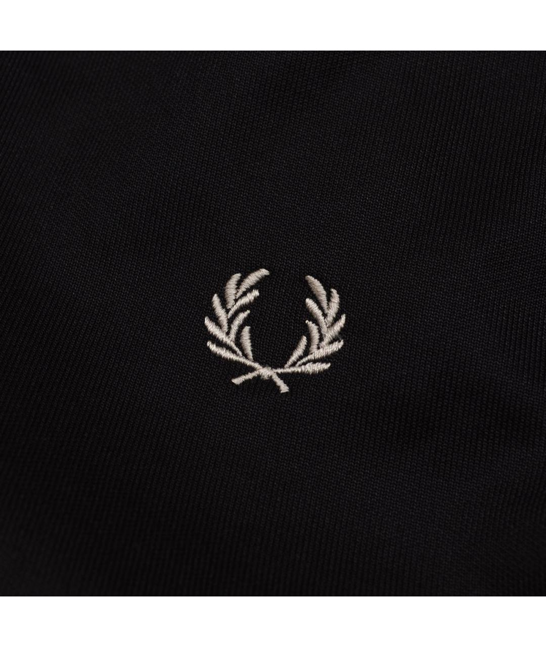 FRED Черная полиэстеровая спортивная куртка, фото 5