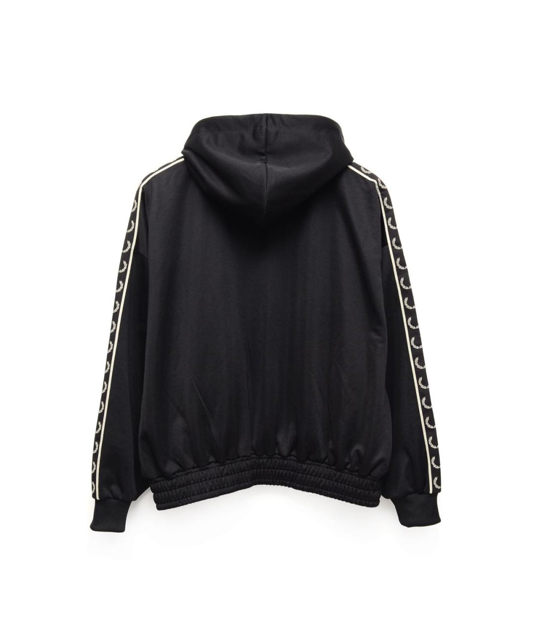 FRED Черная полиэстеровая спортивная куртка, фото 2