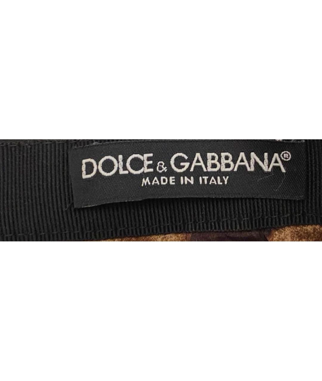 DOLCE&GABBANA Коричневый костюм с юбками, фото 8