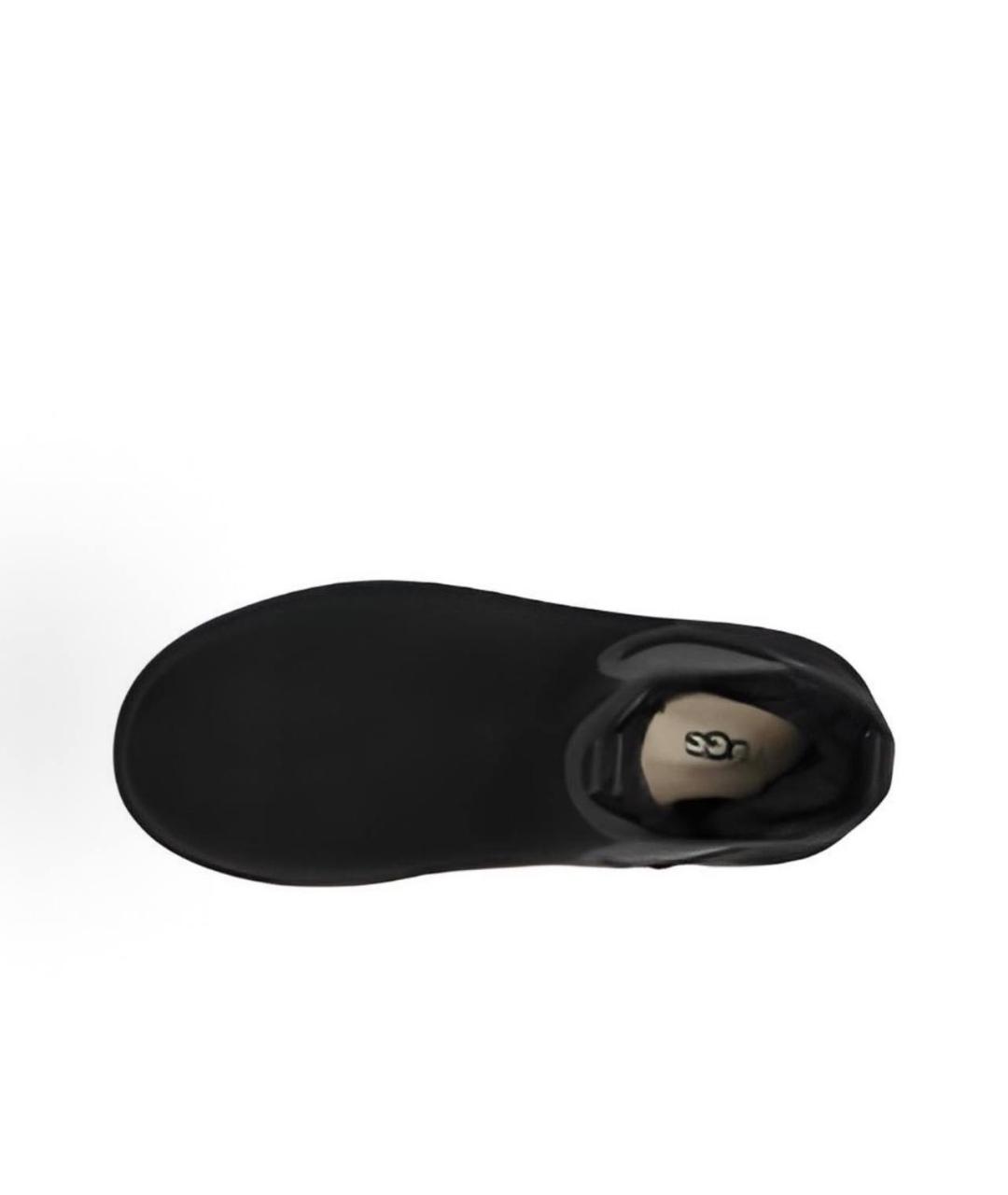 UGG AUSTRALIA Черные замшевые полусапоги, фото 3