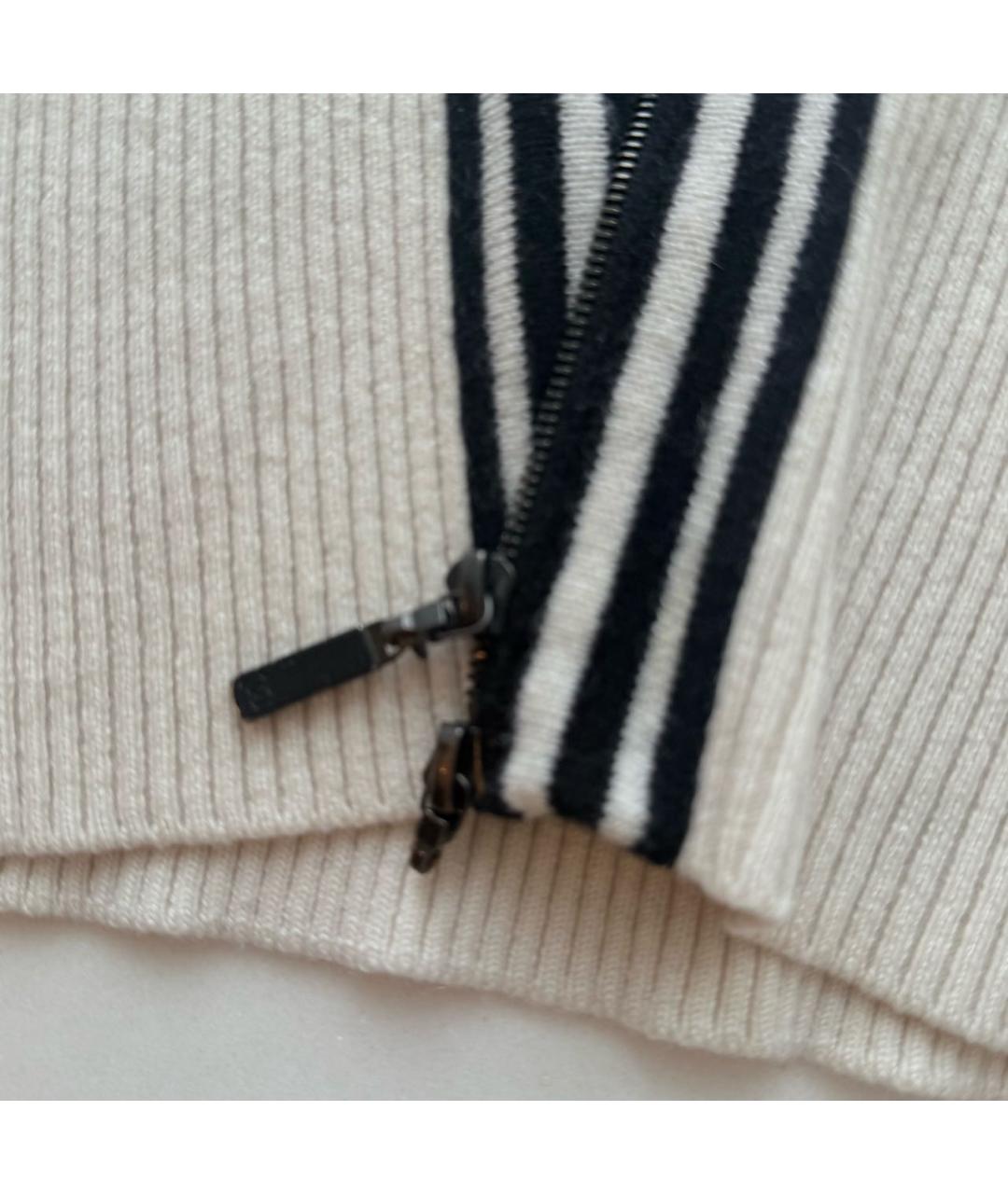 CHANEL Белый шерстяной кардиган, фото 6