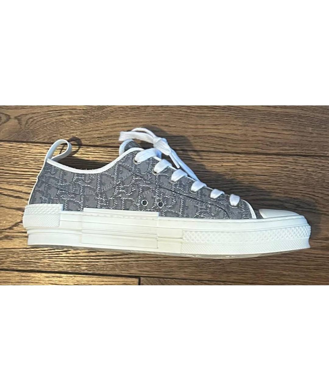 CHRISTIAN DIOR Серые кеды, фото 10