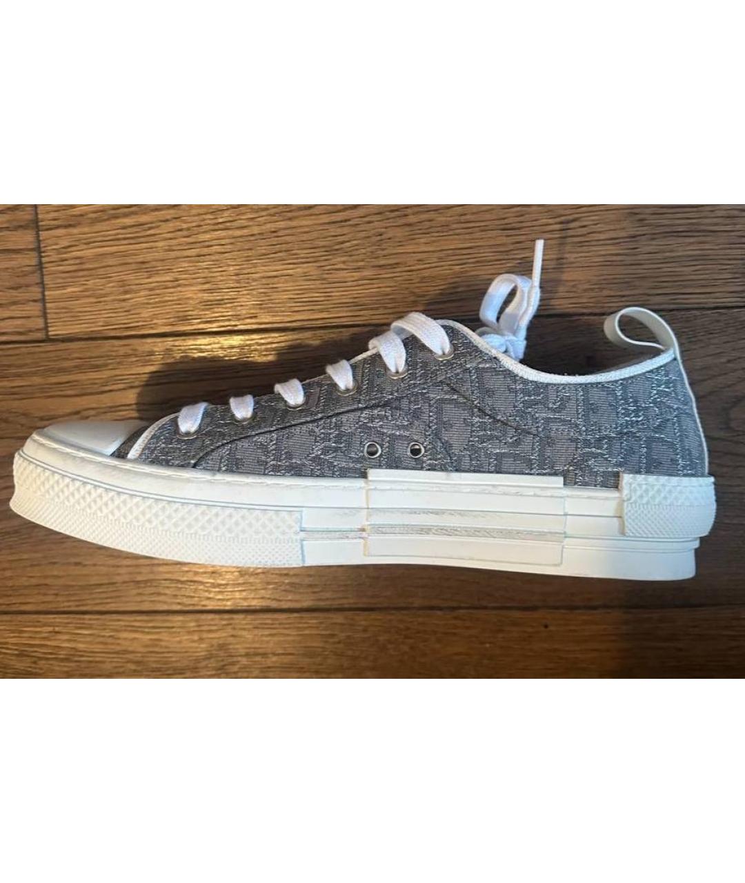 CHRISTIAN DIOR Серые кеды, фото 8