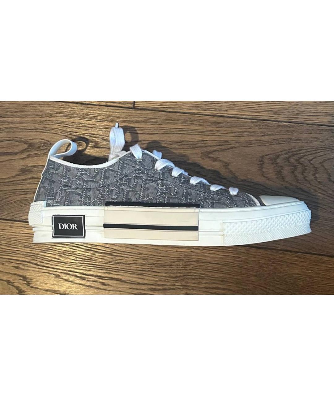 CHRISTIAN DIOR Серые кеды, фото 9