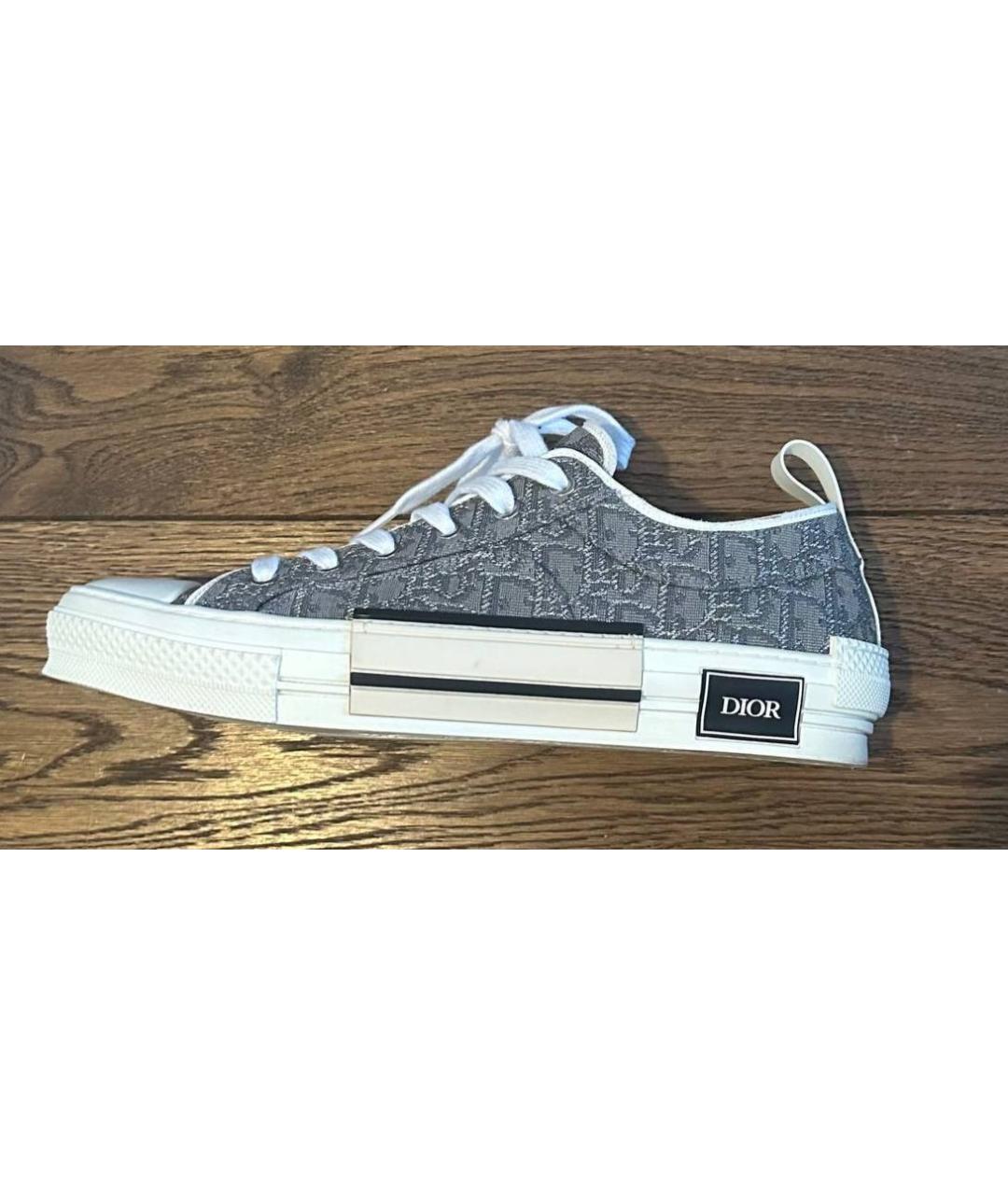 CHRISTIAN DIOR Серые кеды, фото 7