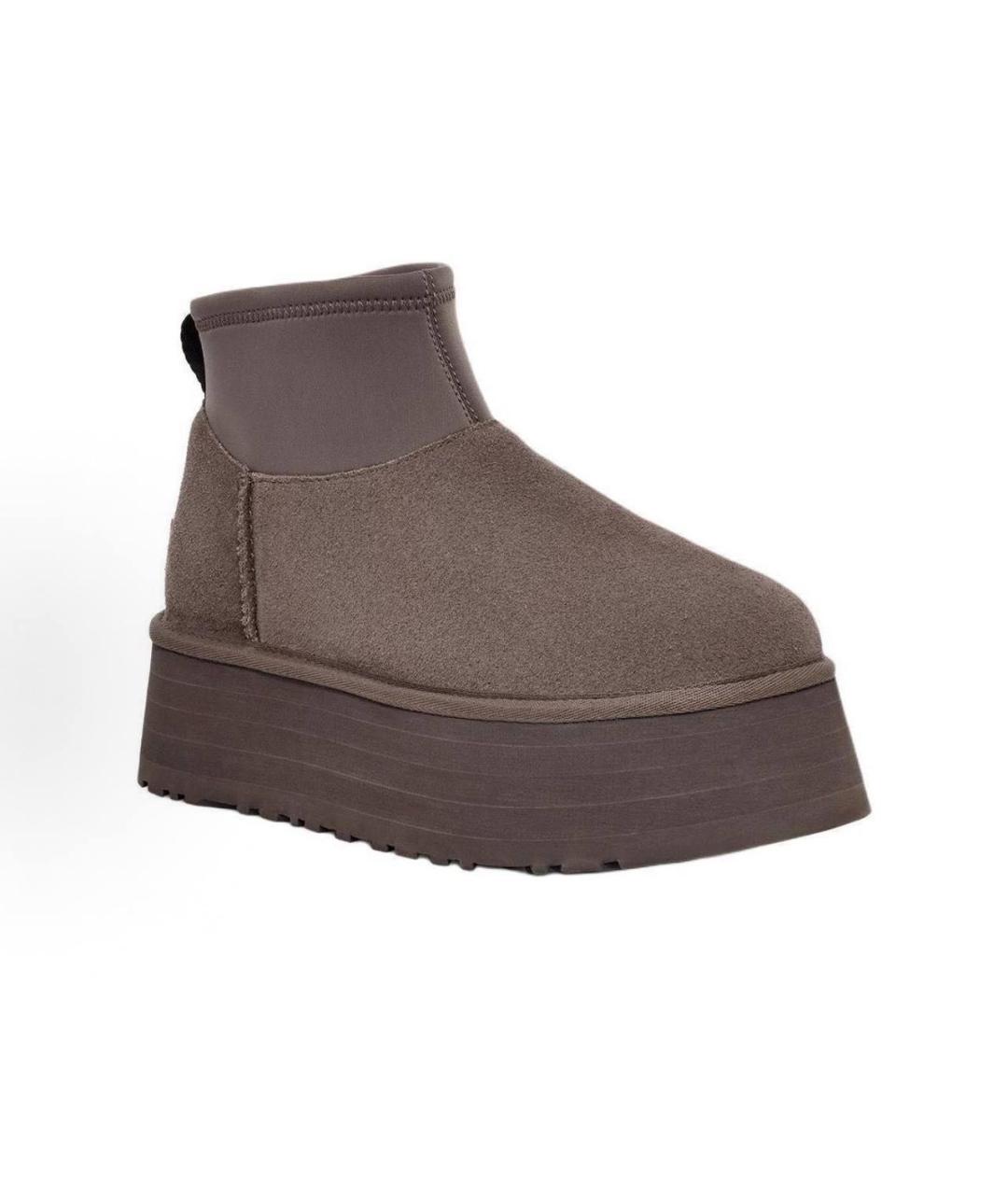 UGG AUSTRALIA Мульти замшевые полусапоги, фото 3