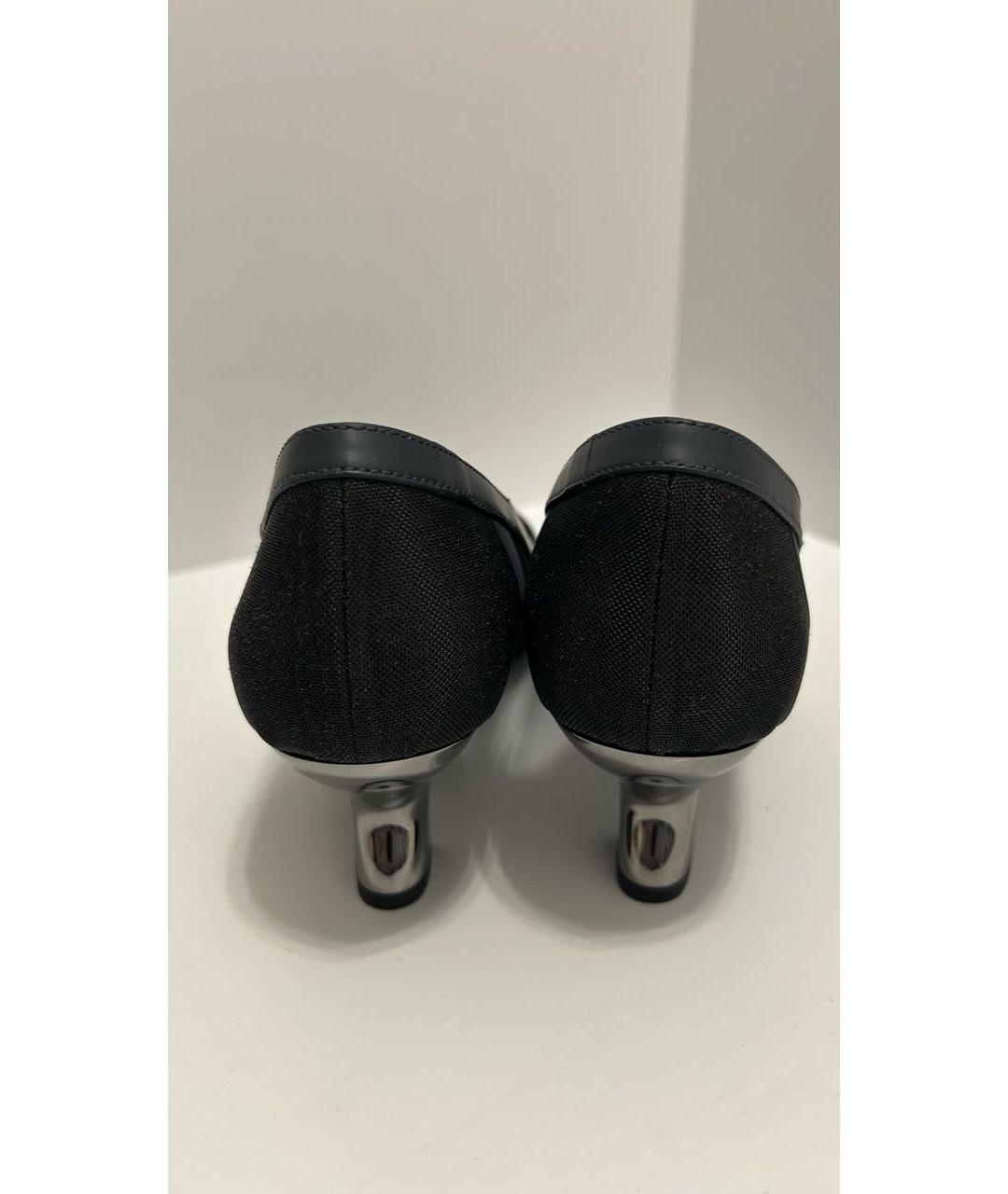 FENDI Темно-синие туфли, фото 7