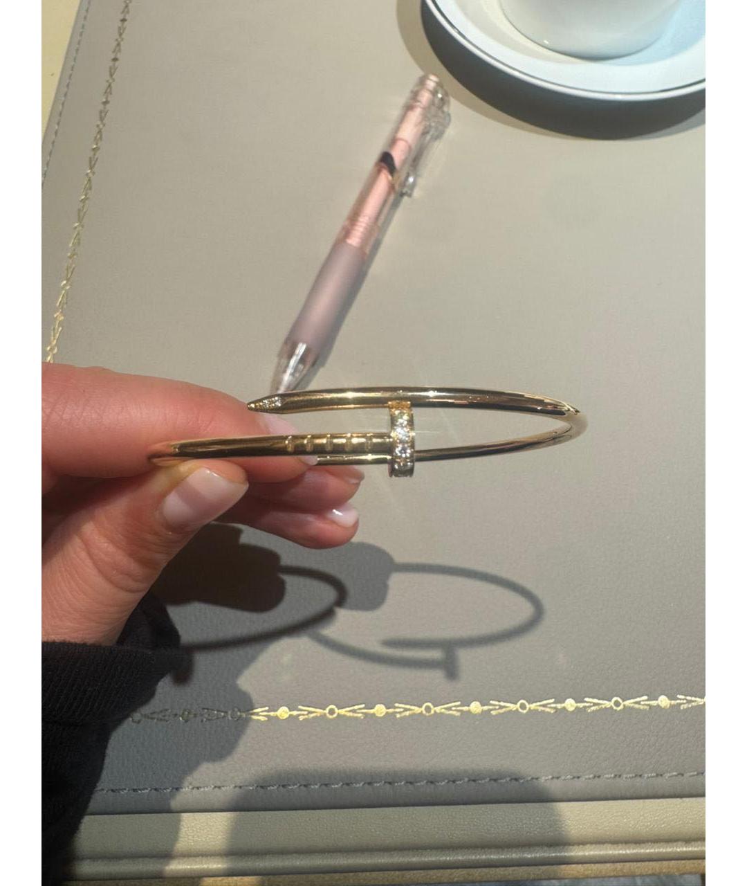 CARTIER Золотой браслет из желтого золота, фото 3