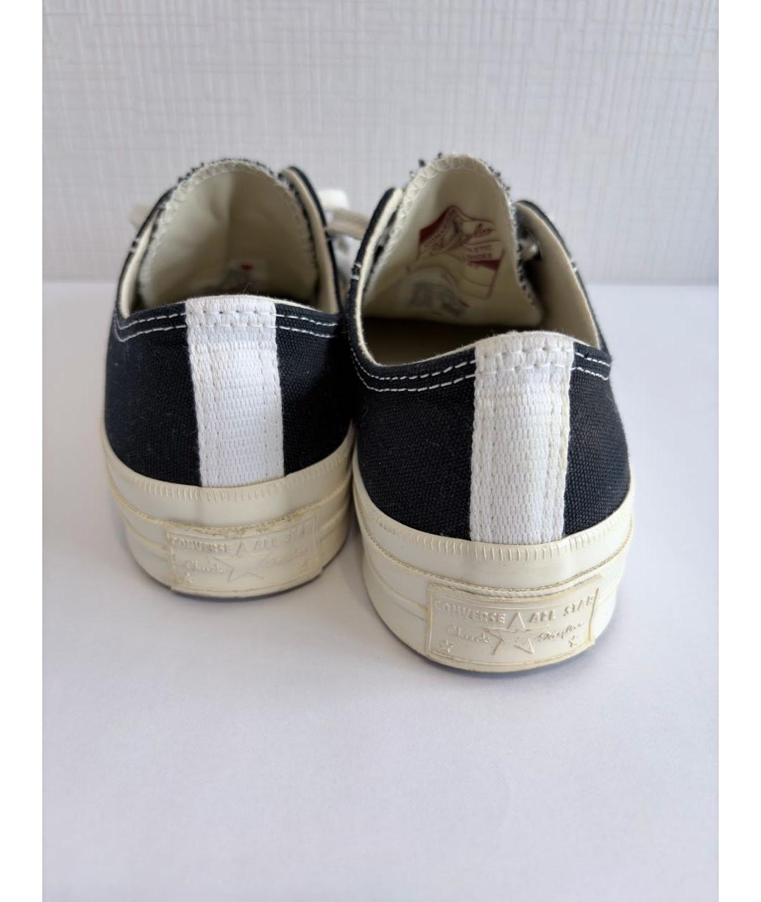 COMME DES GARÇONS PLAY Черные кеды, фото 6