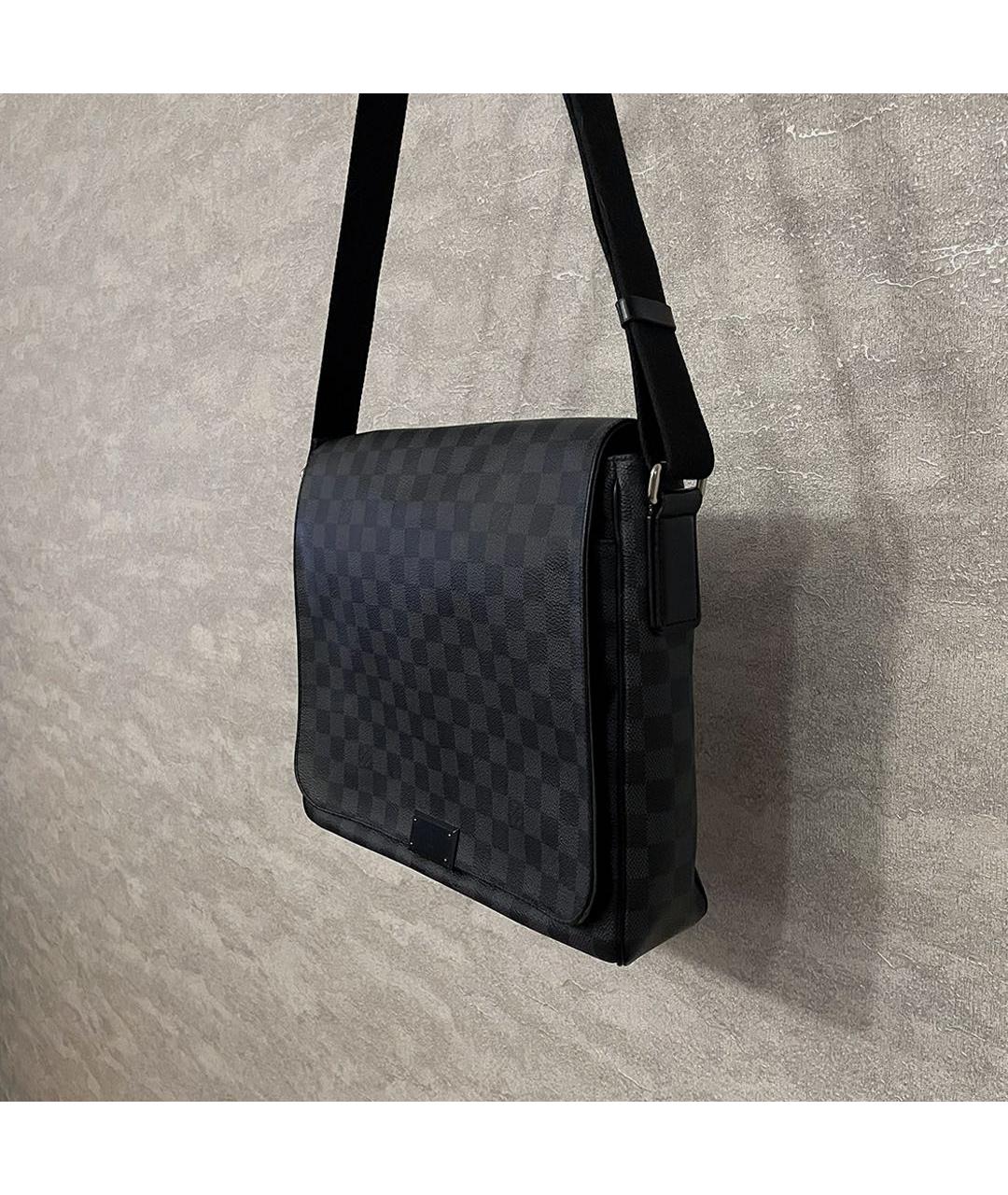 LOUIS VUITTON Черная сумка на плечо, фото 2