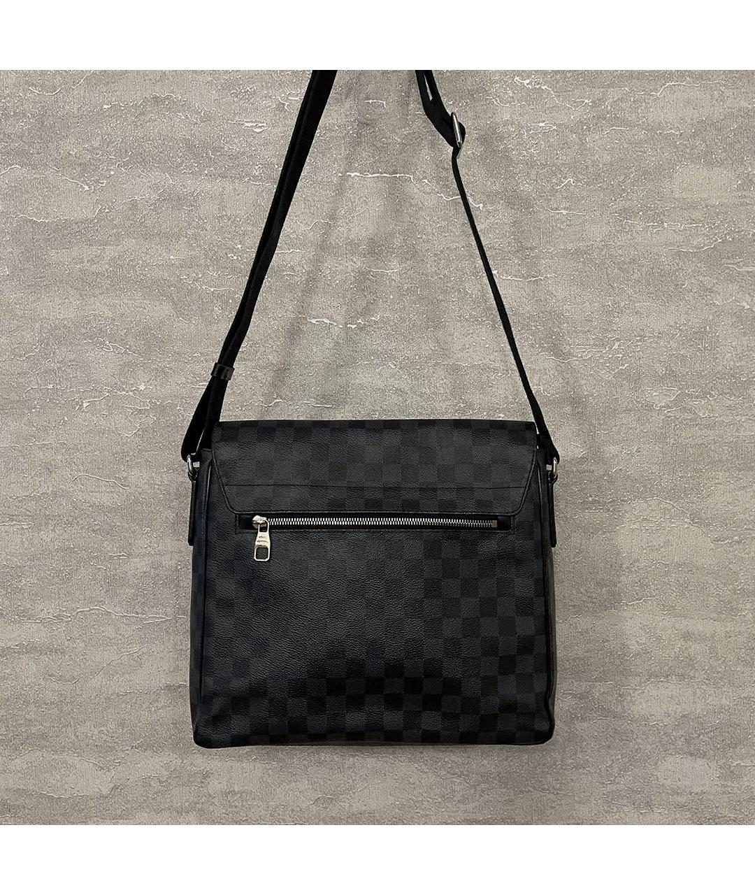 LOUIS VUITTON Черная сумка на плечо, фото 4