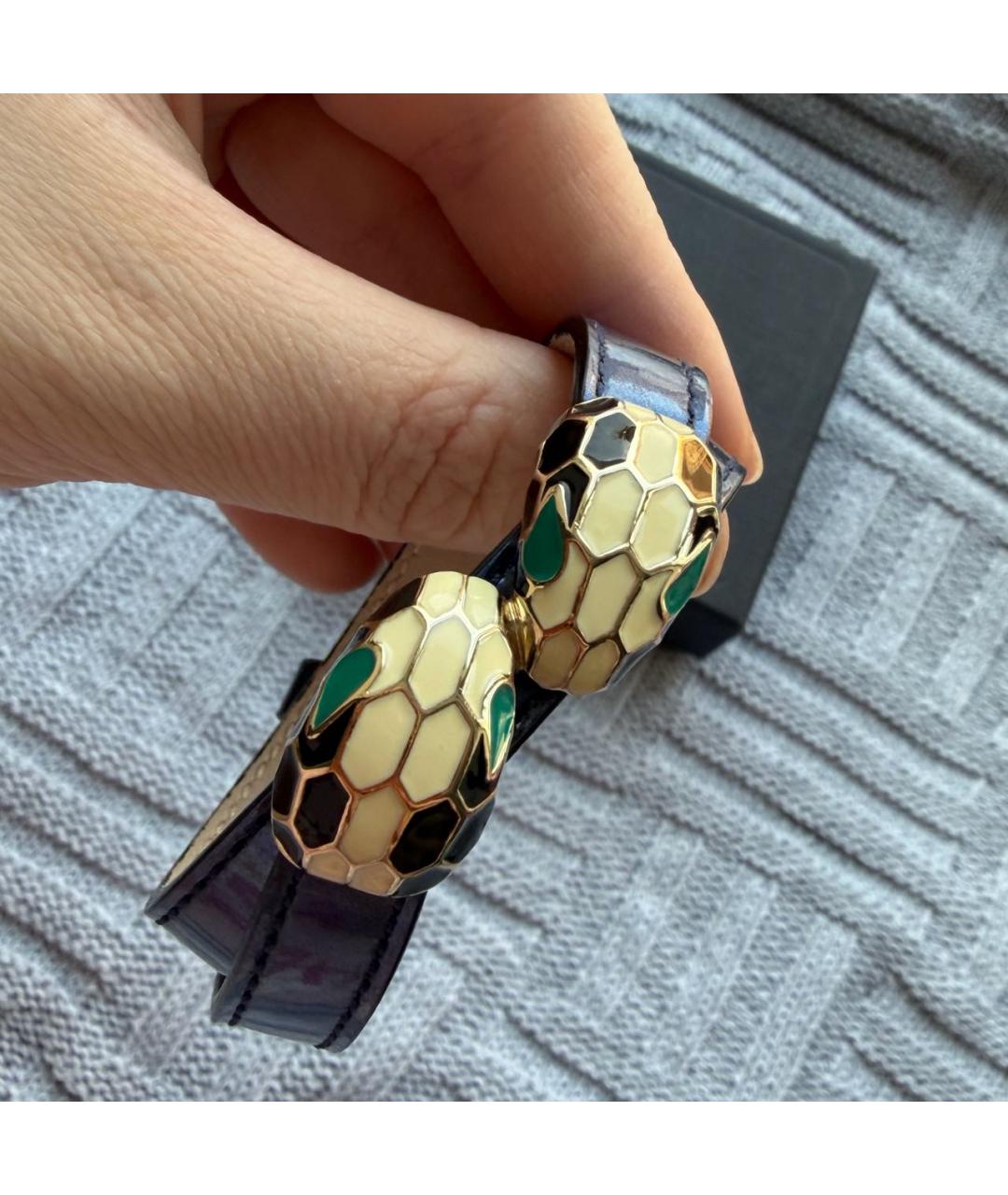 BVLGARI Темно-синий браслет, фото 8