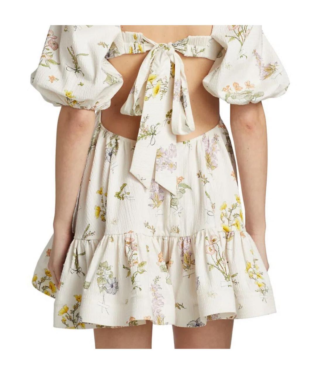 ZIMMERMANN Мульти хлопковое повседневное платье, фото 8