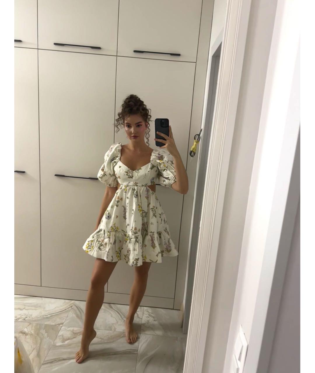 ZIMMERMANN Мульти хлопковое повседневное платье, фото 7