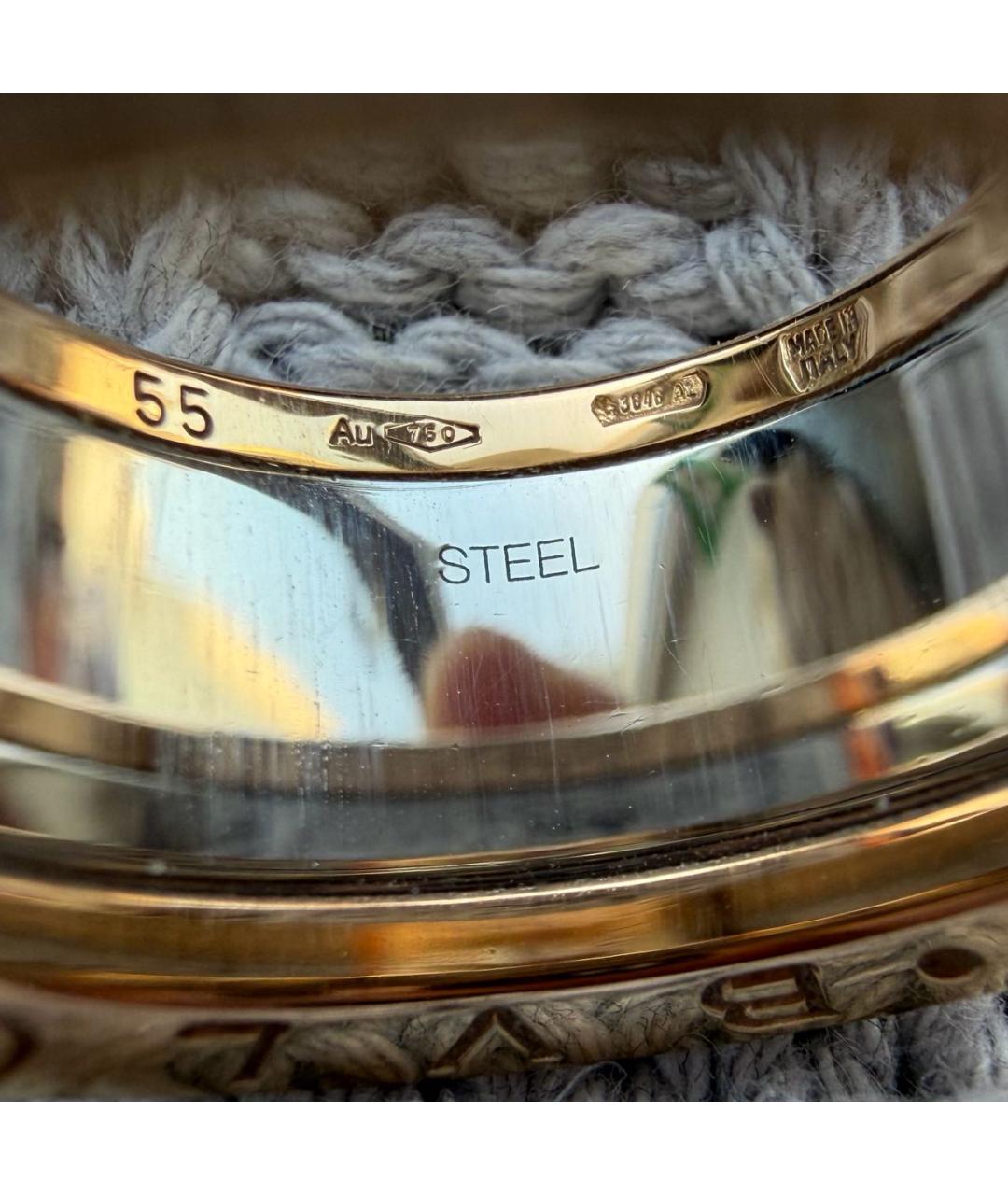 BVLGARI Серое кольцо из розового золота, фото 7