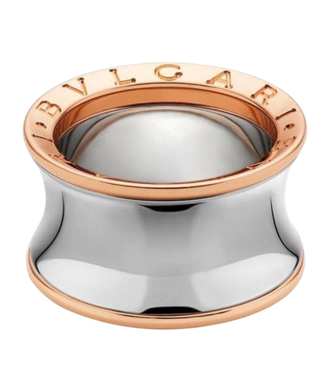 BVLGARI Серое кольцо из розового золота, фото 1