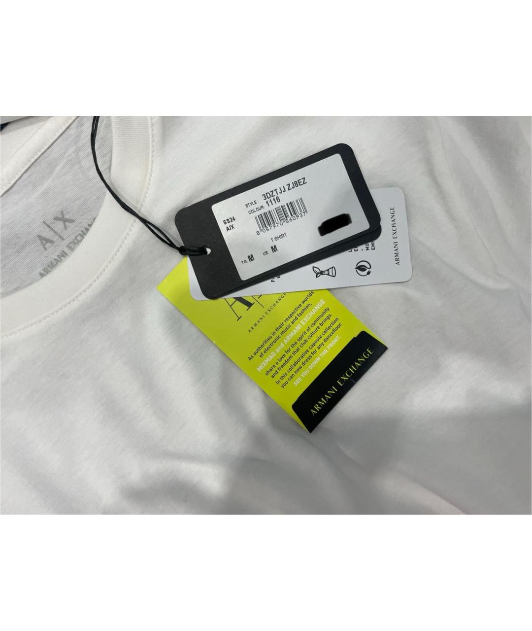 ARMANI EXCHANGE Хлопковая футболка, фото 3