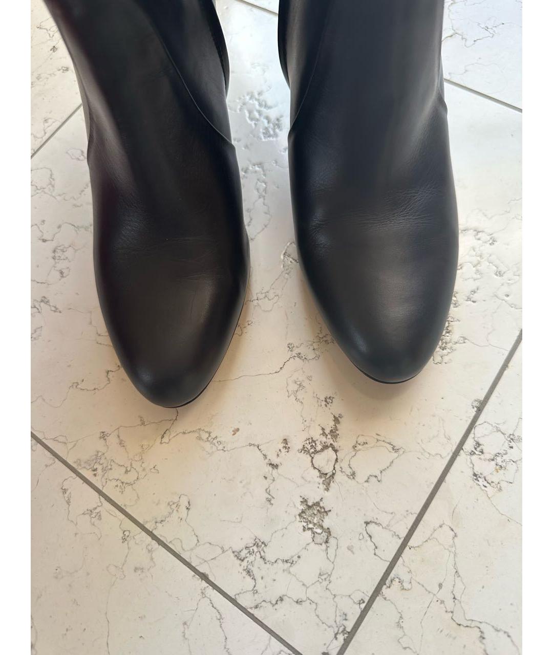 FERRAGAMO Коричневые кожаные сапоги, фото 3