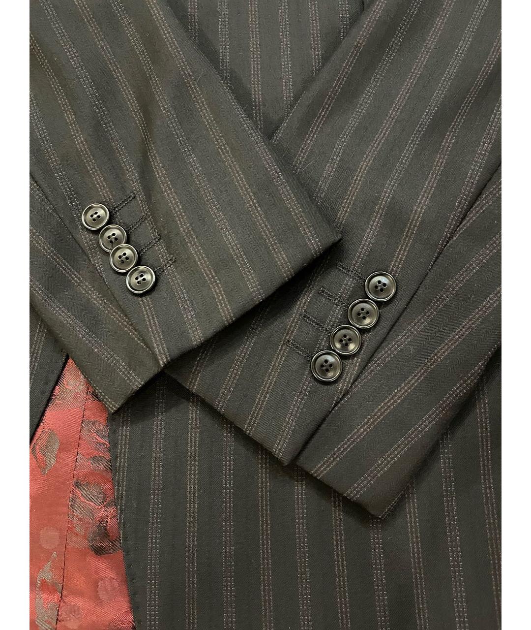 KENZO Серый шерстяной пиджак, фото 5