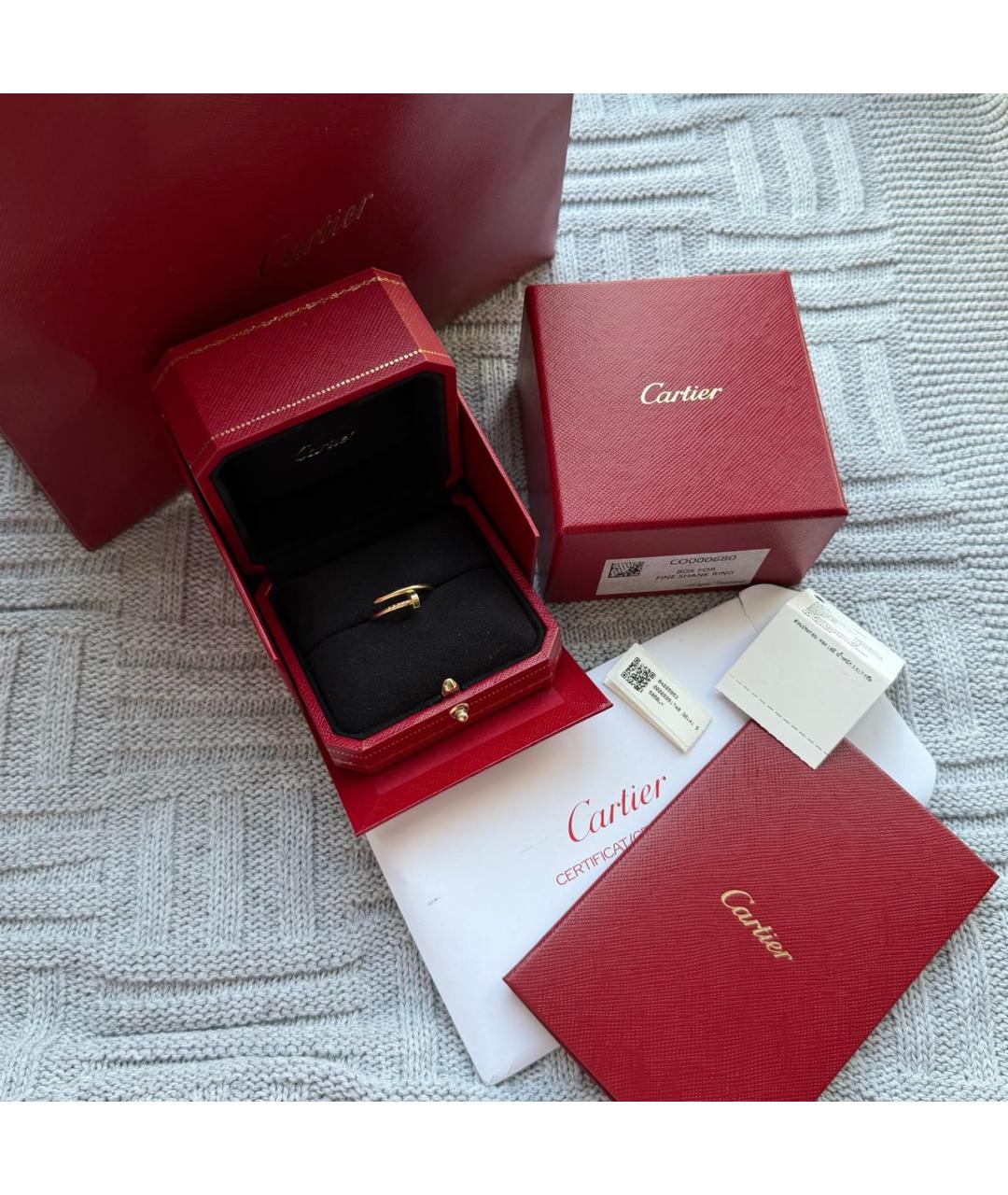CARTIER Золотое кольцо из желтого золота, фото 2