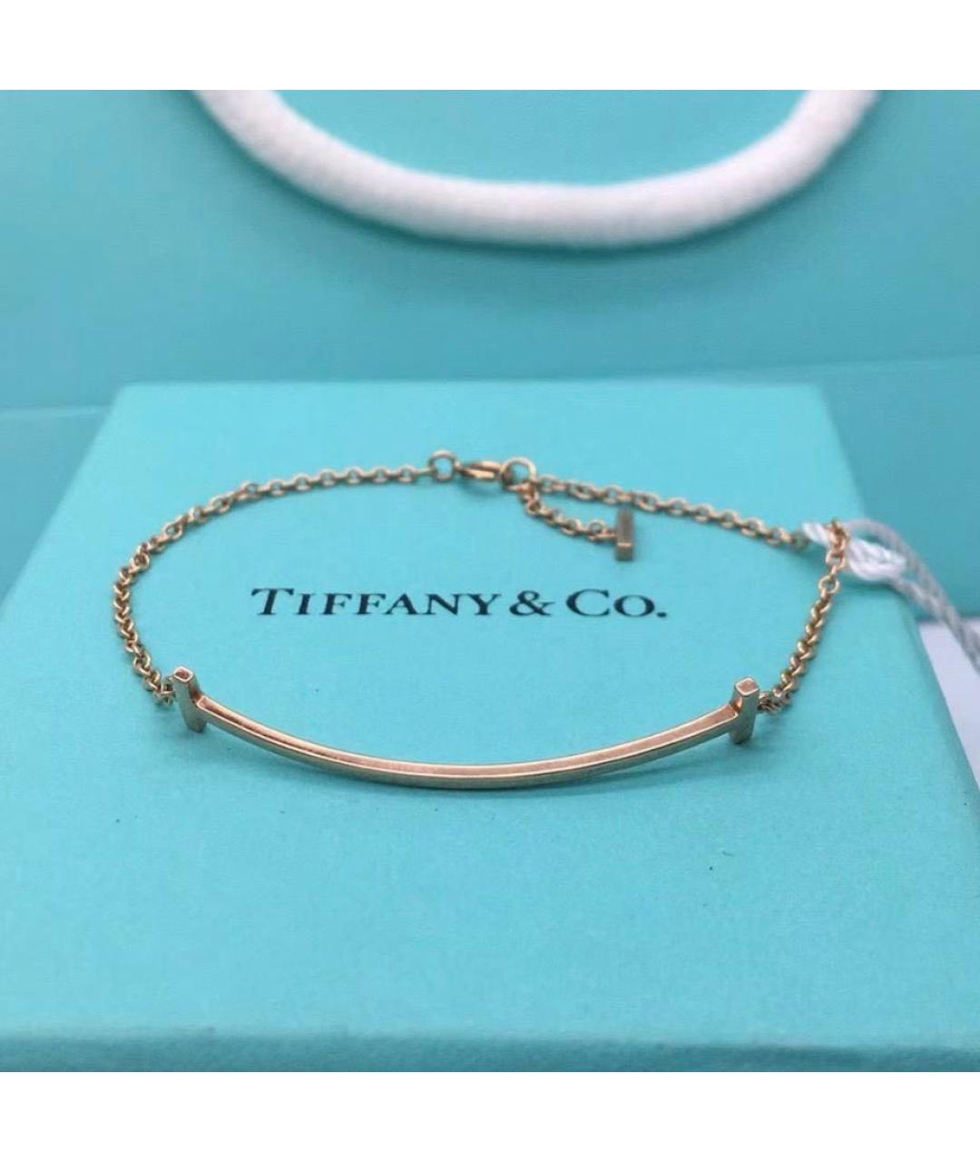 TIFFANY&CO Золотой браслет из розового золота, фото 6
