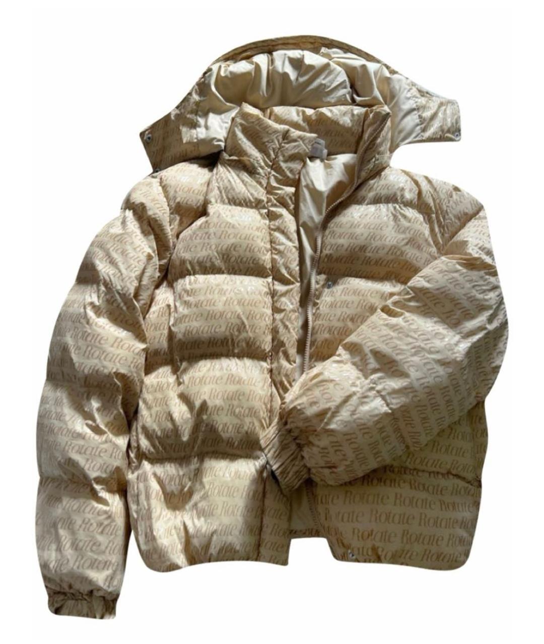 ROTATE Золотой пуховик, фото 8