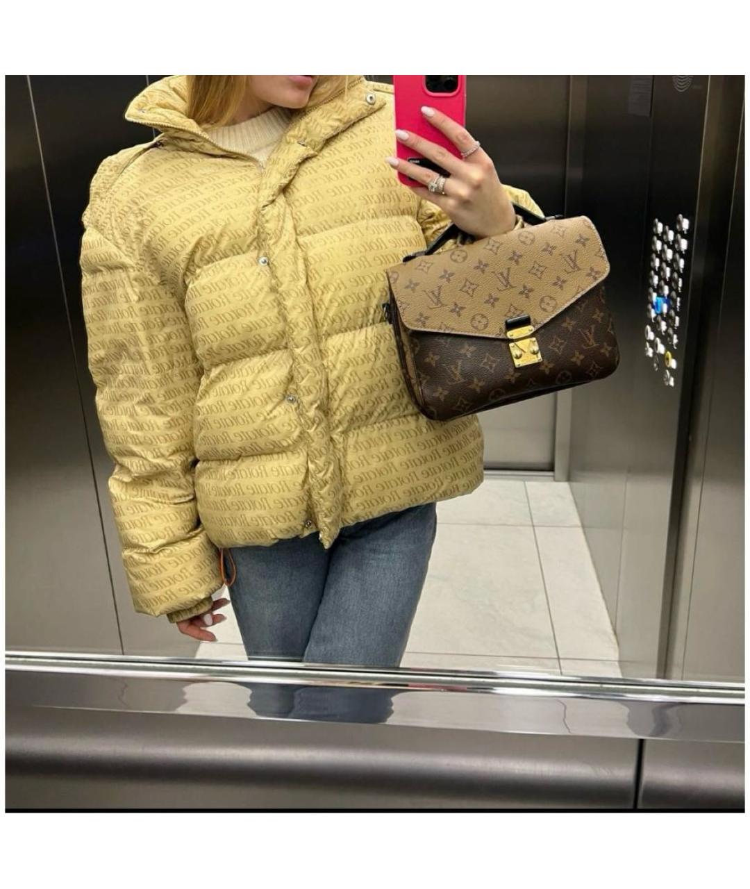 ROTATE Золотой пуховик, фото 7