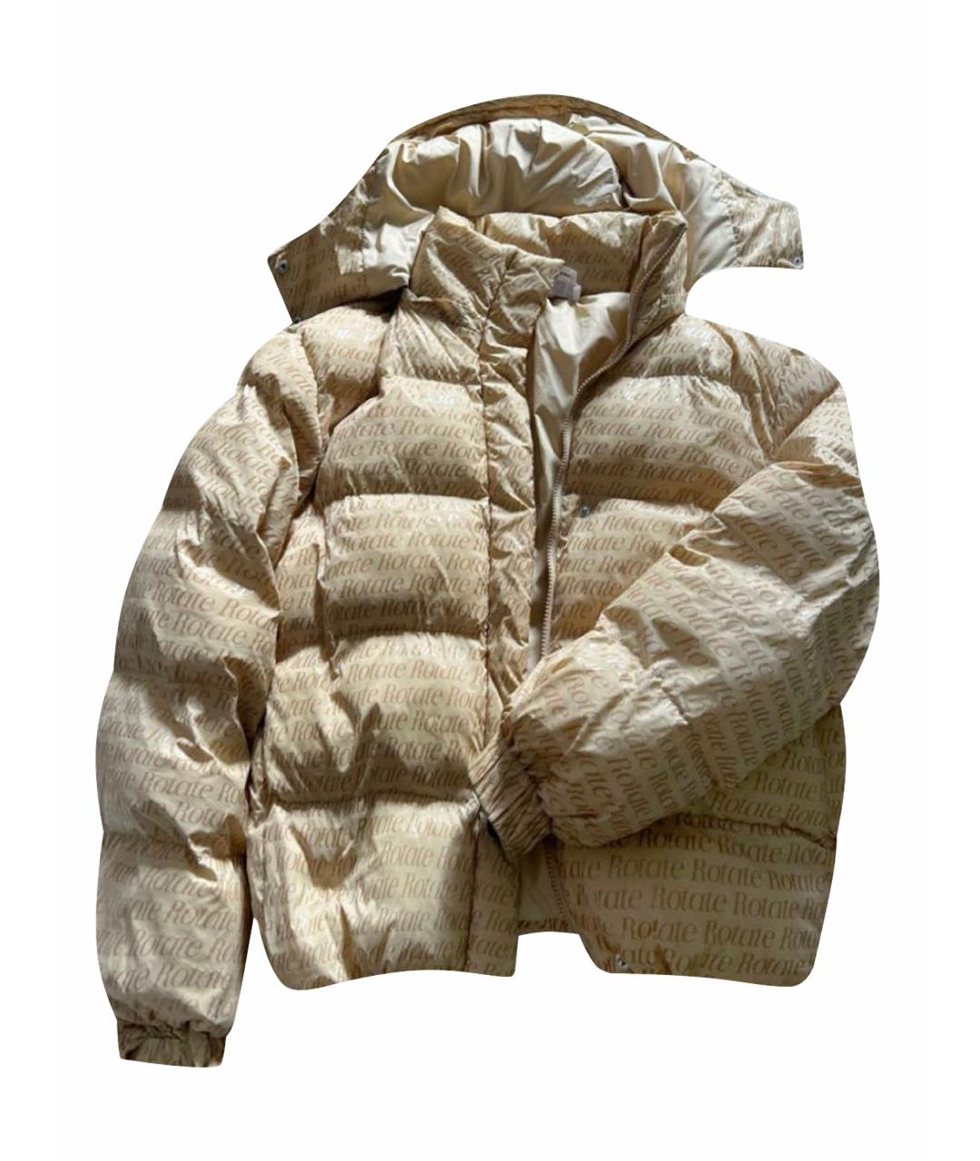 ROTATE Золотой пуховик, фото 1
