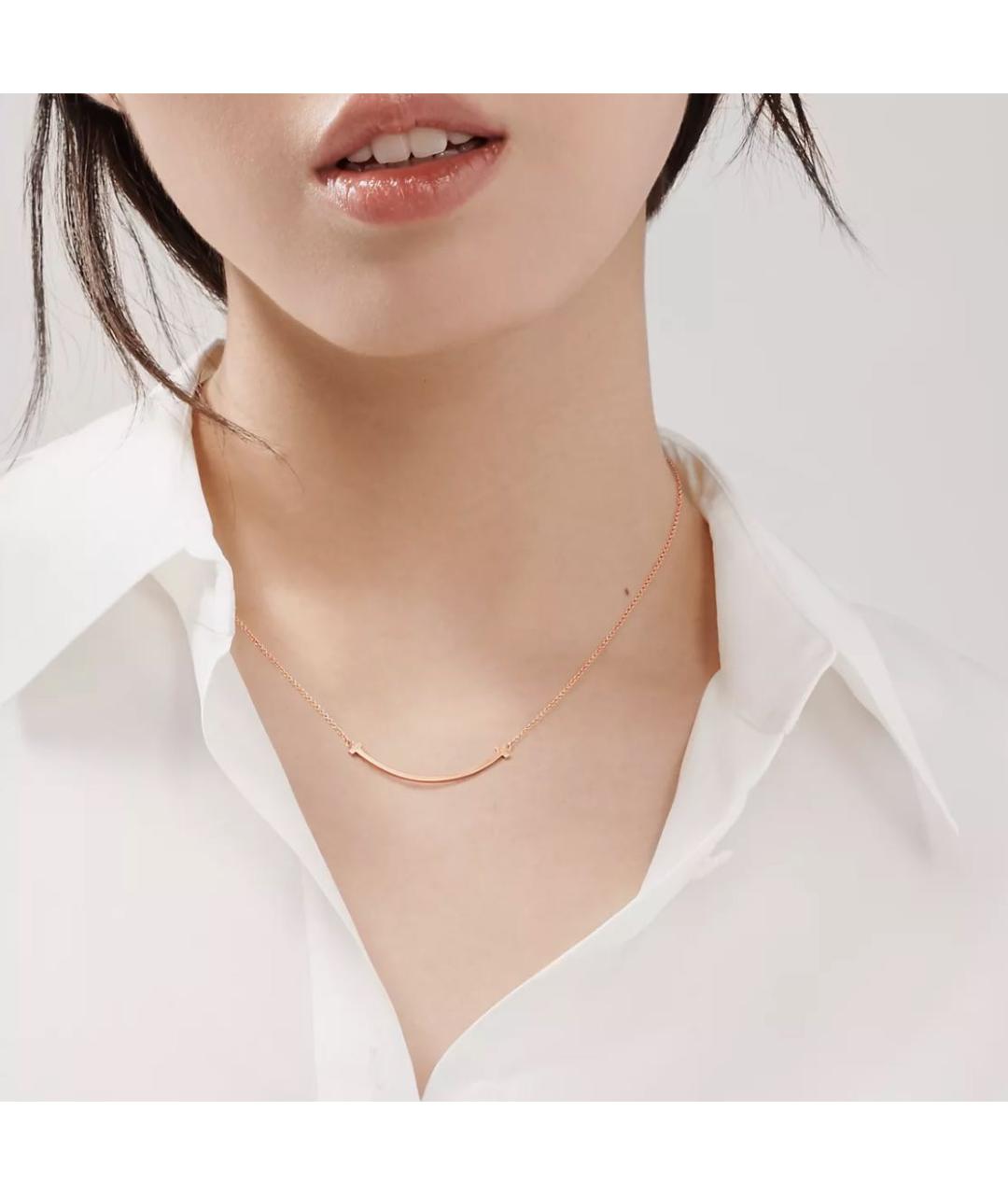 TIFFANY&CO Золотое колье из розового золота, фото 2