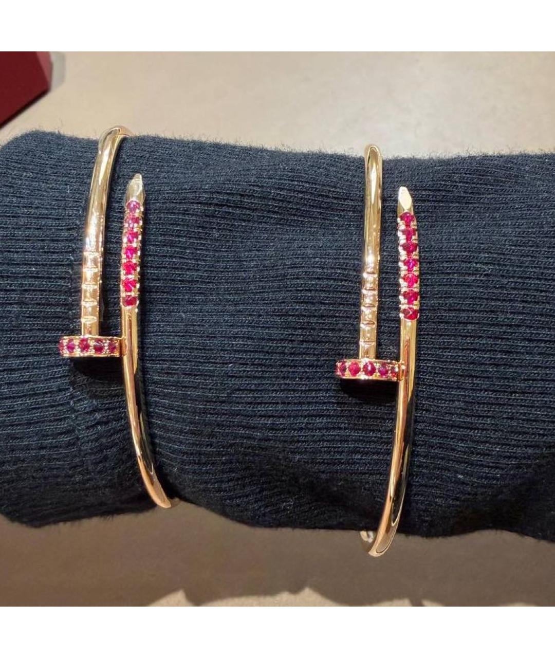 CARTIER Золотой рубиновый браслет, фото 3