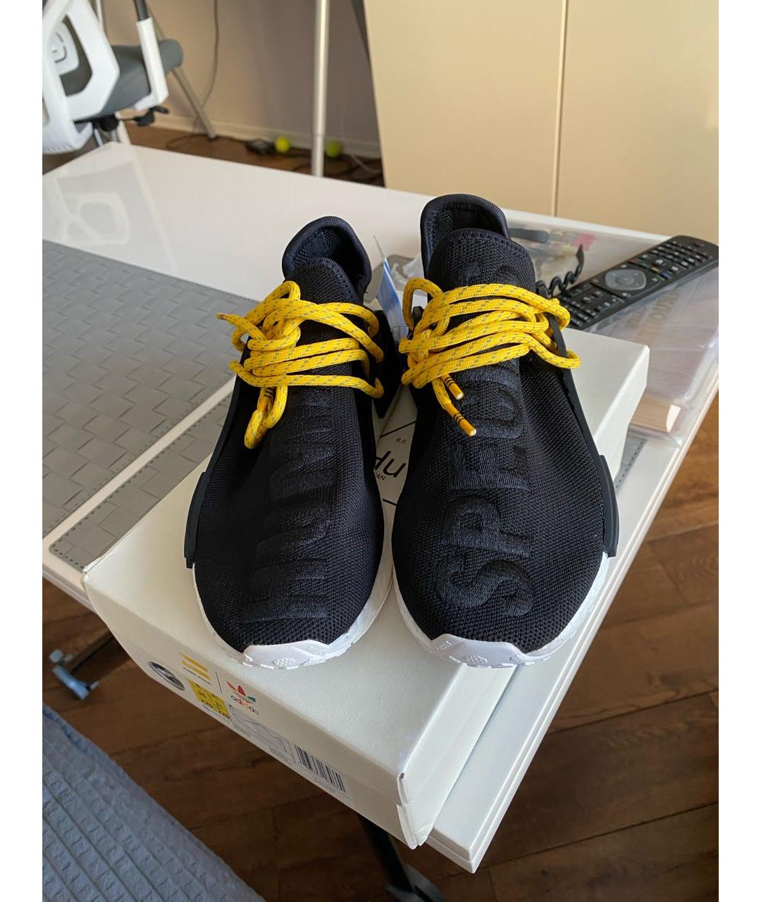 ADIDAS Черные синтетические кроссовки, фото 4