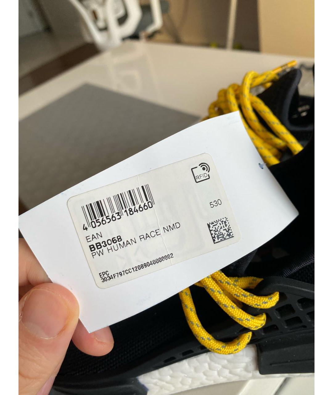 ADIDAS Черные синтетические кроссовки, фото 6